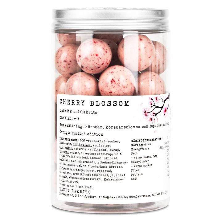Haupt Lakrits Cherry Blossom – Salt liquorice, White Chocolate, Sakura & Japanese Snowsalt