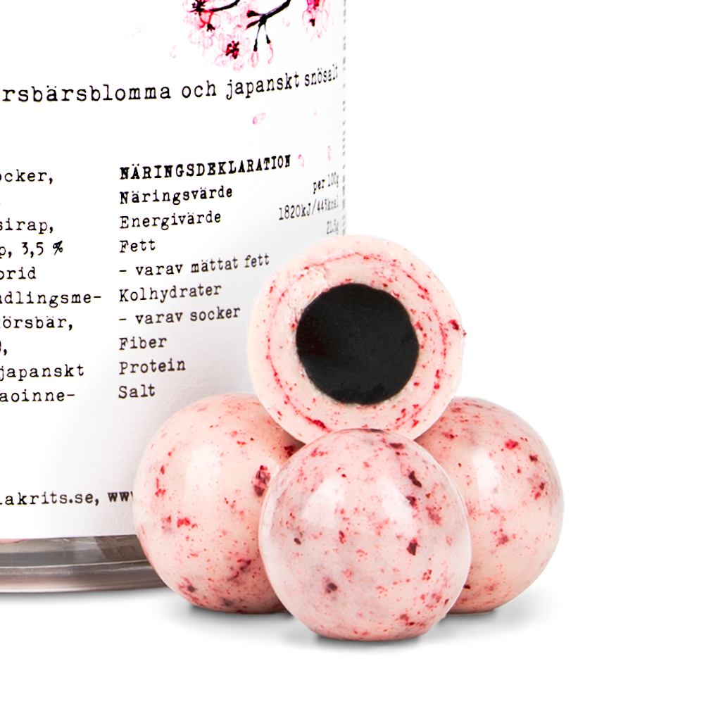 Haupt Lakrits Cherry Blossom – Salt liquorice, White Chocolate, Sakura & Japanese Snowsalt