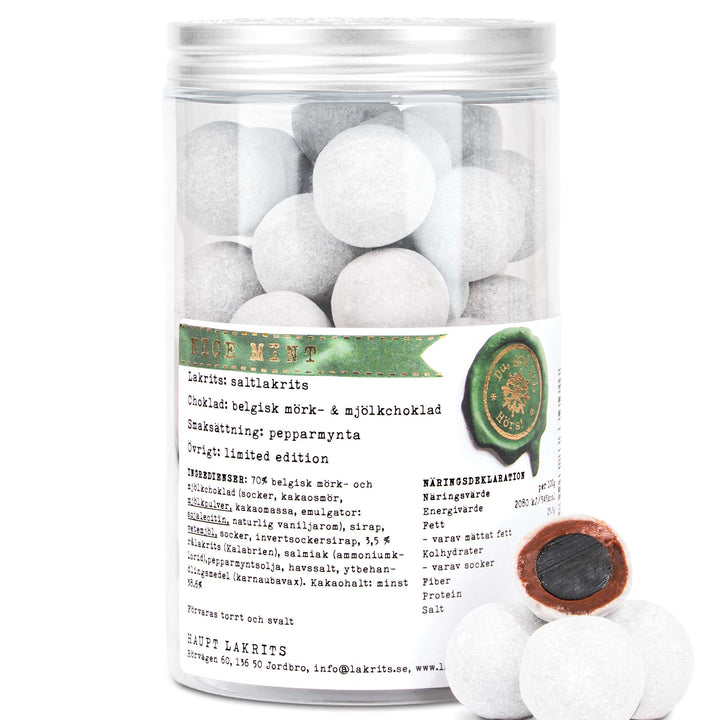 Nice Mint – Slow Cooked Salt Liquorice, Belgian Chocolate & Peppermint