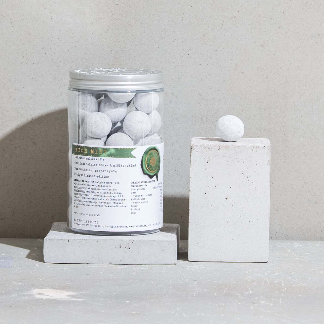 Nice Mint – Slow Cooked Salt Liquorice, Belgian Chocolate & Peppermint