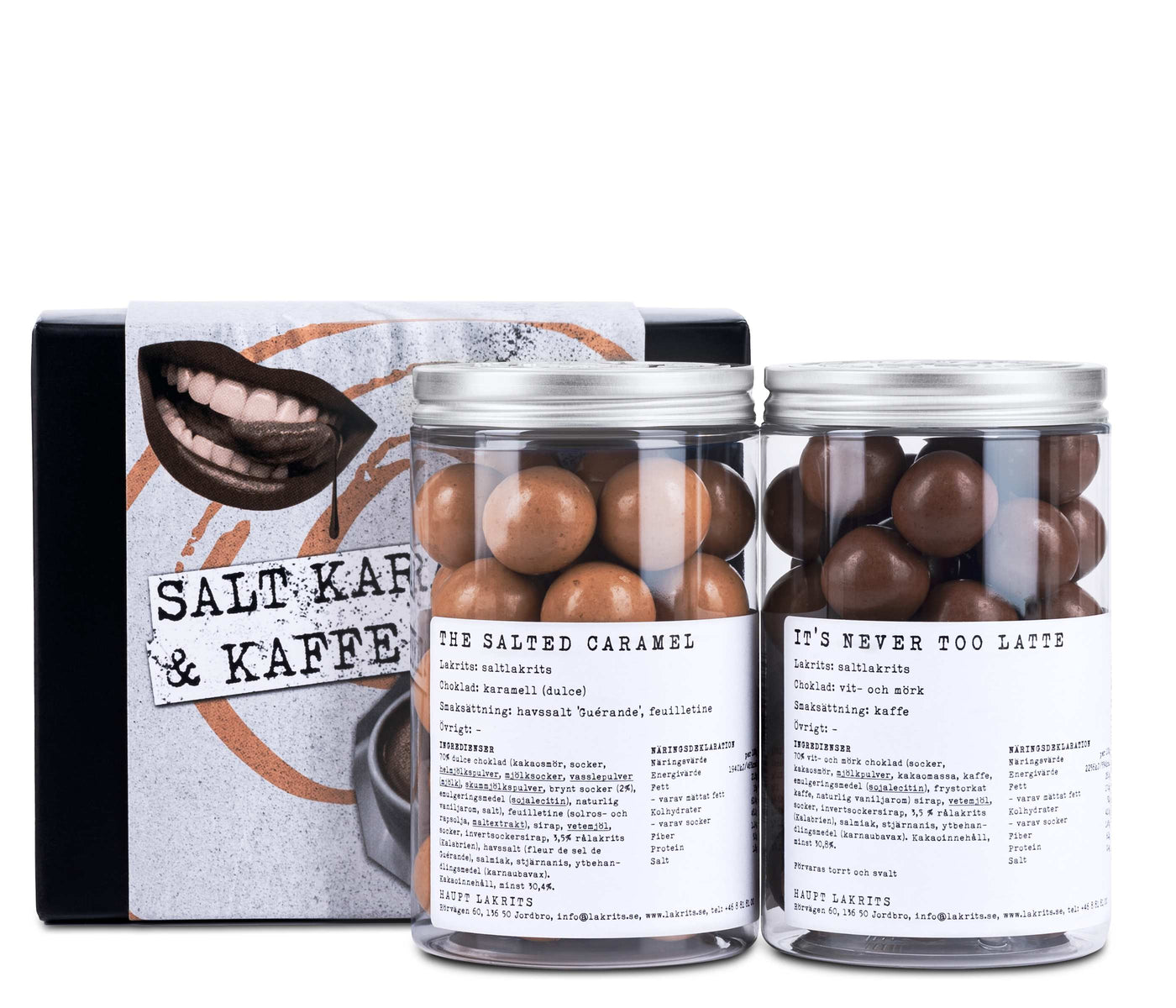 Haupt Lakrits Salt Caramel & Caffè Latte Liquorice Gift Box