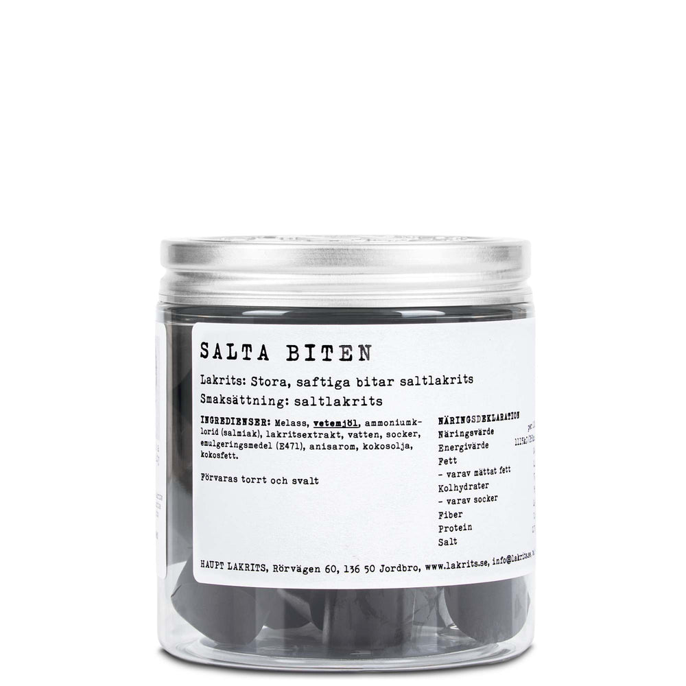 Salta Biten – Juicy Salty Black Swedish Liquorice