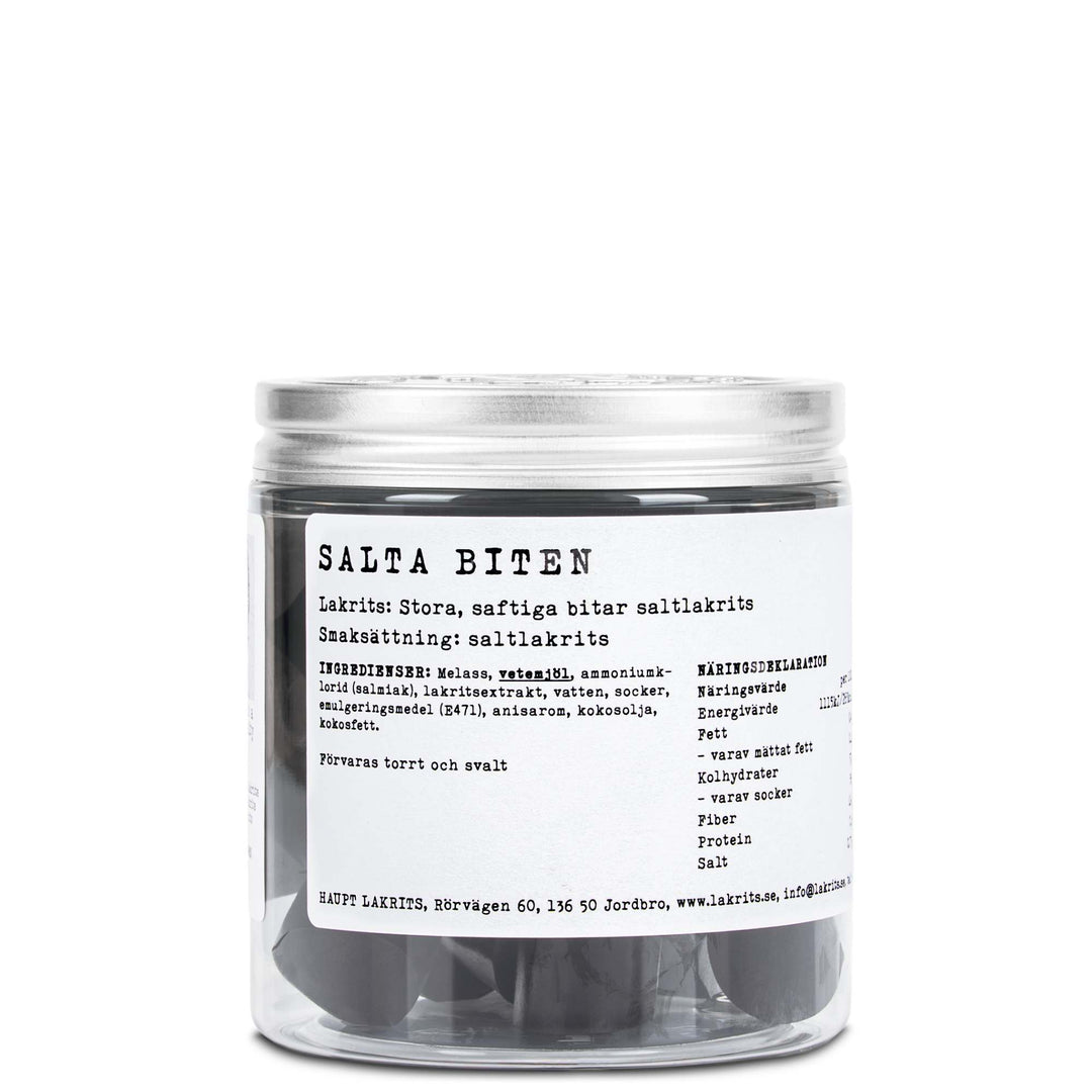 Salta Biten – Juicy Salty Black Swedish Liquorice