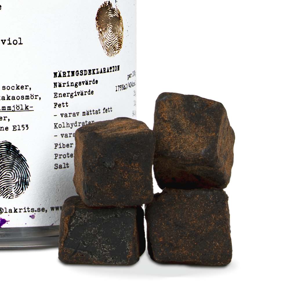 Haupt Lakrits The Violet Fudge Incident - Salty Liquorice Butter Fudge