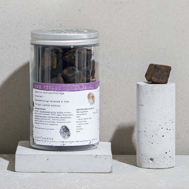 Haupt Lakrits The Violet Fudge Incident - Salty Liquorice Butter Fudge