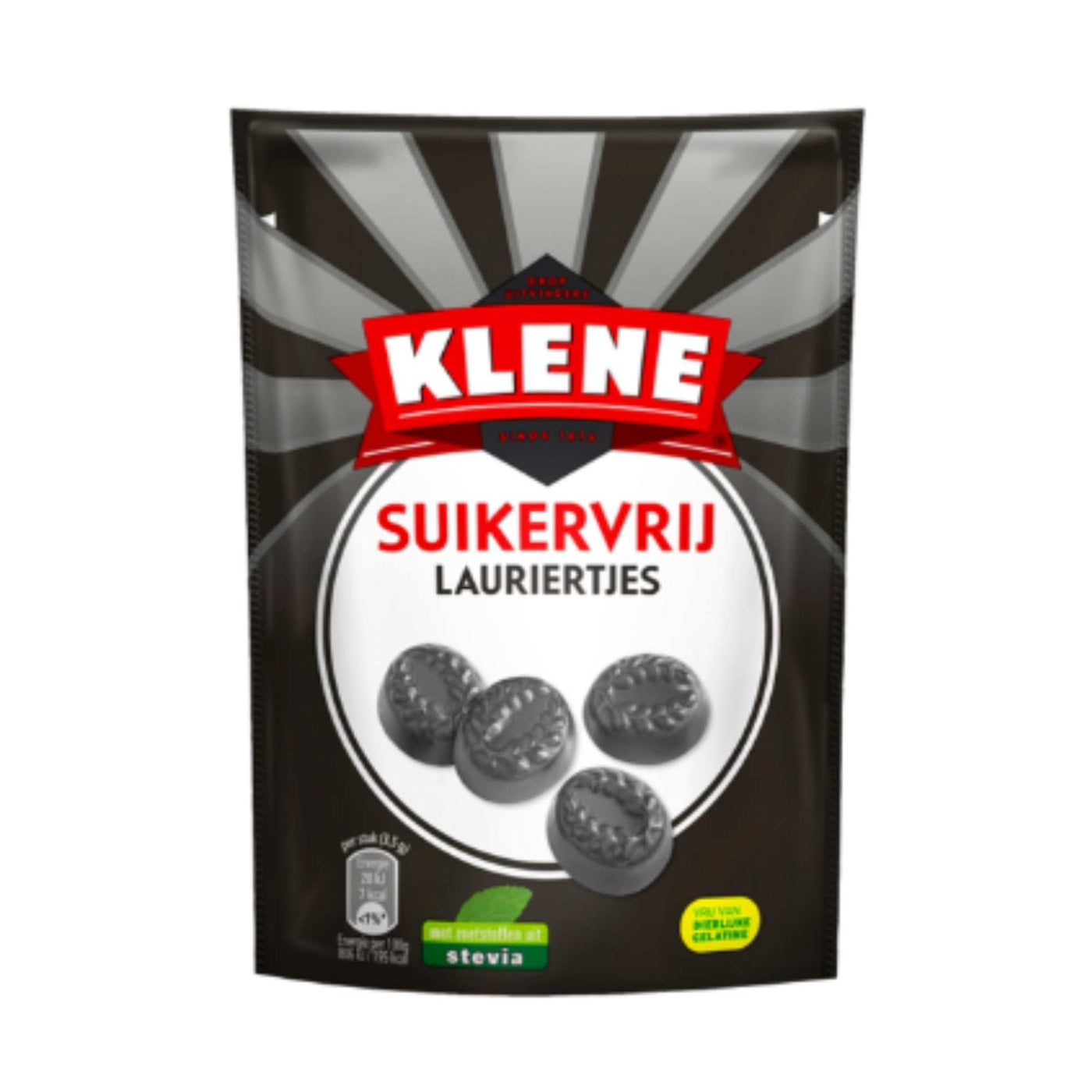 Klene Lauriertjes - Sugar Free Soft Bay Leaf Flavoured Liquorice