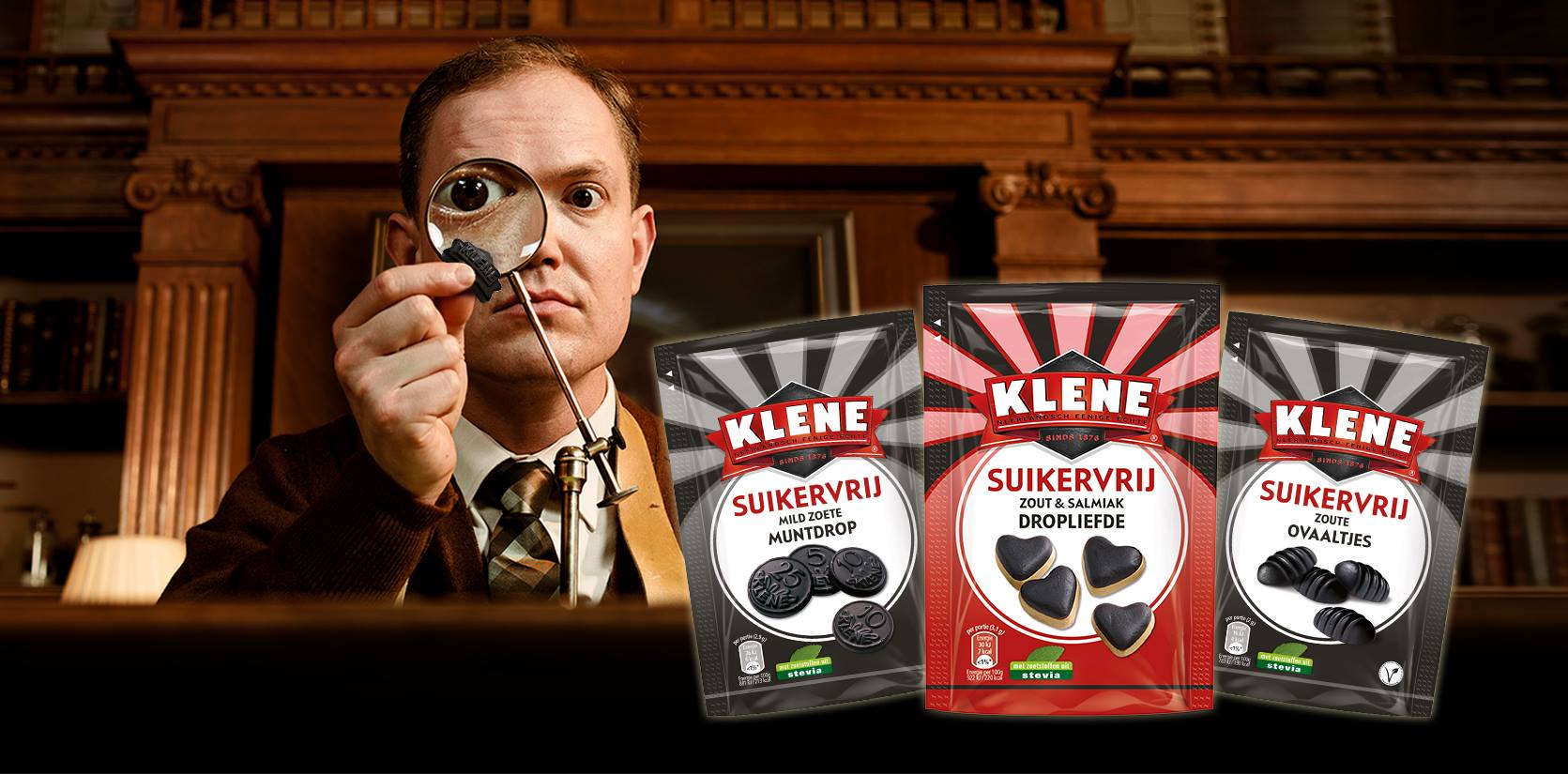 Klene Stevia based sugar-free liquorice 