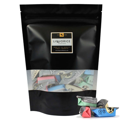 Kuhbonbon Liquorice Caramels Mix - 500g