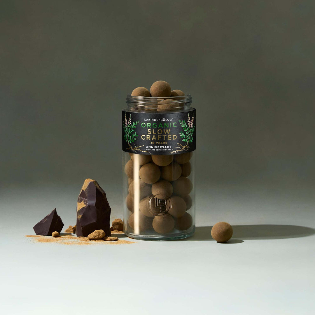 Lakrids ANNIVERSARY – Slow Cooked Liquorice Coated With Milk Chocolate