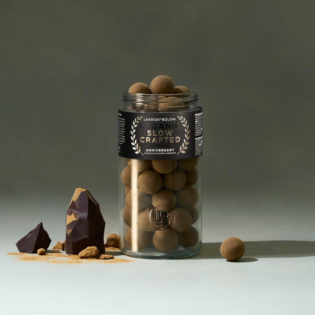 Lakrids ANNIVERSARY – Slow Cooked Liquorice Coated With Milk Chocolate