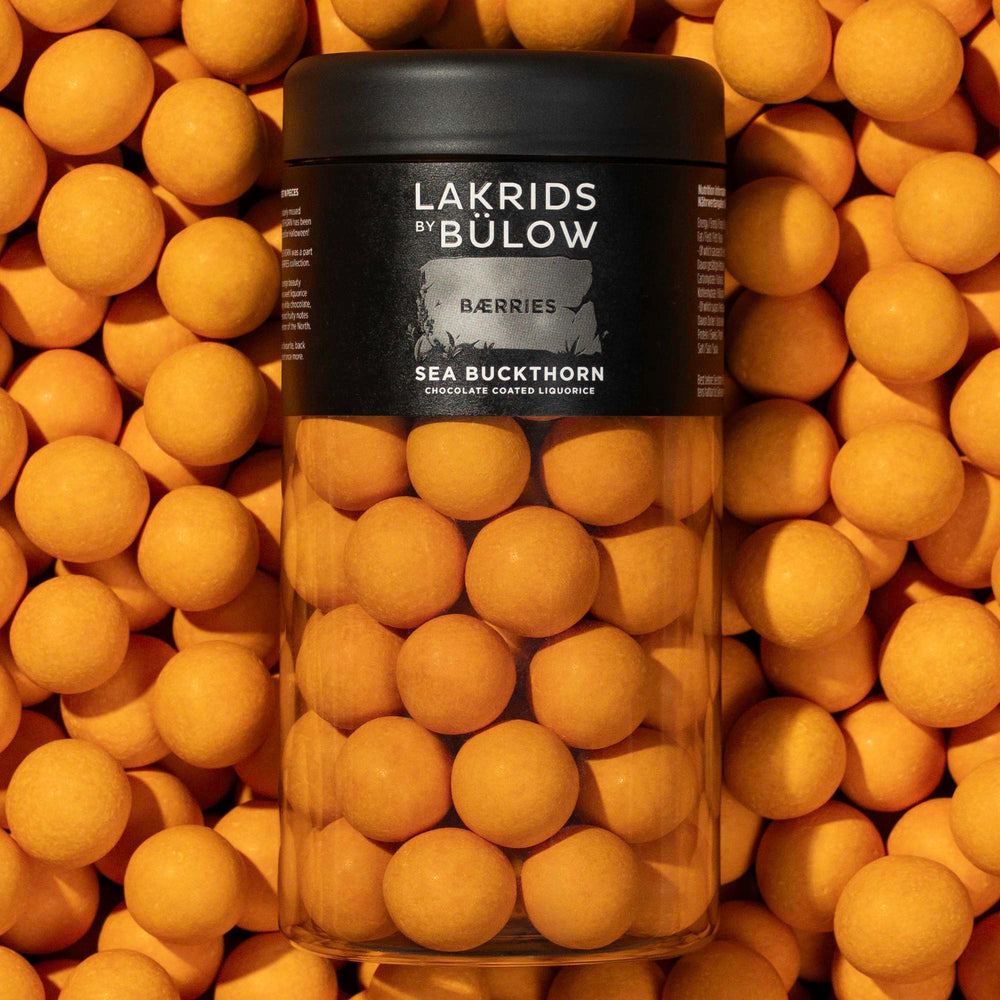 Lakrids BÆRRIES Sea Buckthorn - With Sweet Liquorice & White Chocolate