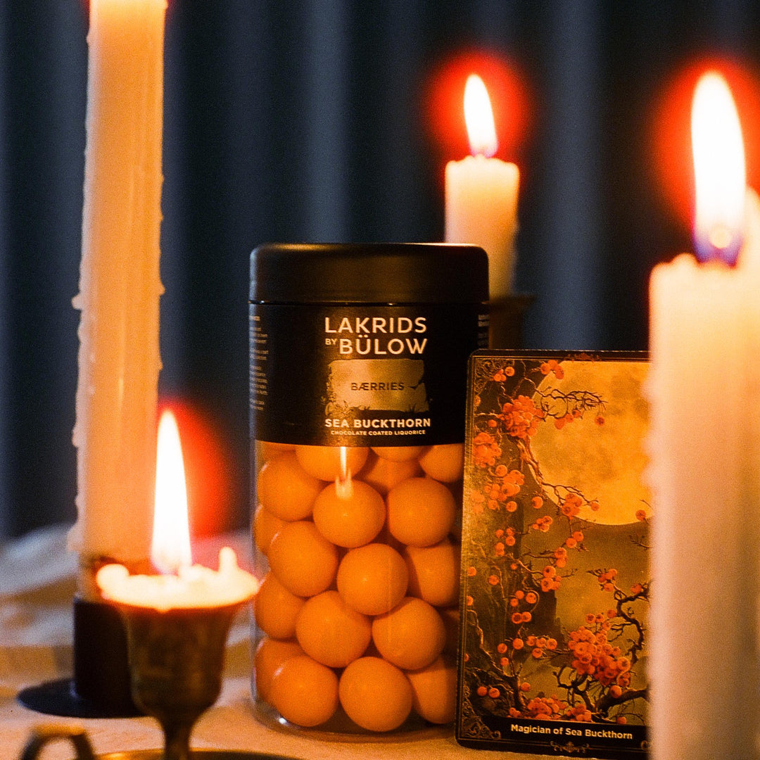 Lakrids BÆRRIES Sea Buckthorn - With Sweet Liquorice & White Chocolate
