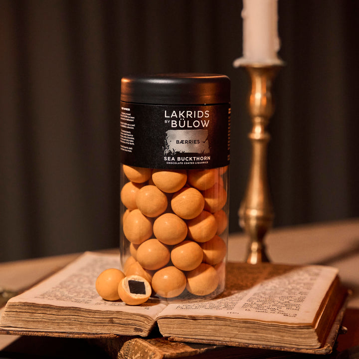 Lakrids BÆRRIES Sea Buckthorn - With Sweet Liquorice & White Chocolate