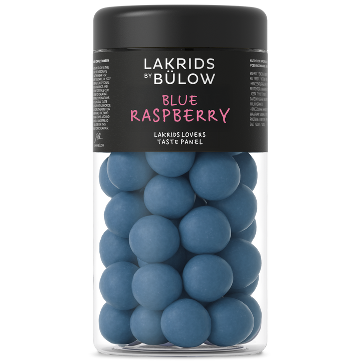 Lakrids Blue Raspberry - Red Liquorice, White Chocolate & Sweet Raspberry
