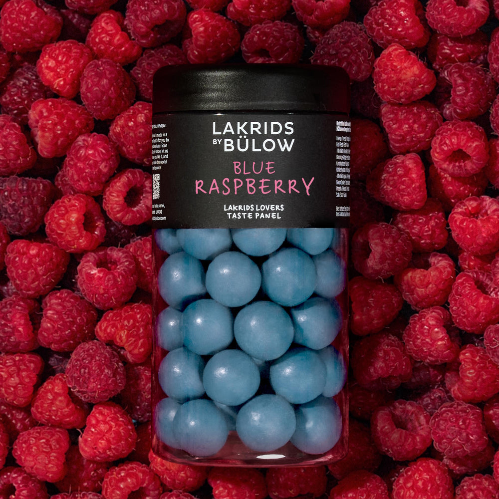 Lakrids Blue Raspberry - Red Liquorice, White Chocolate & Sweet Raspberry