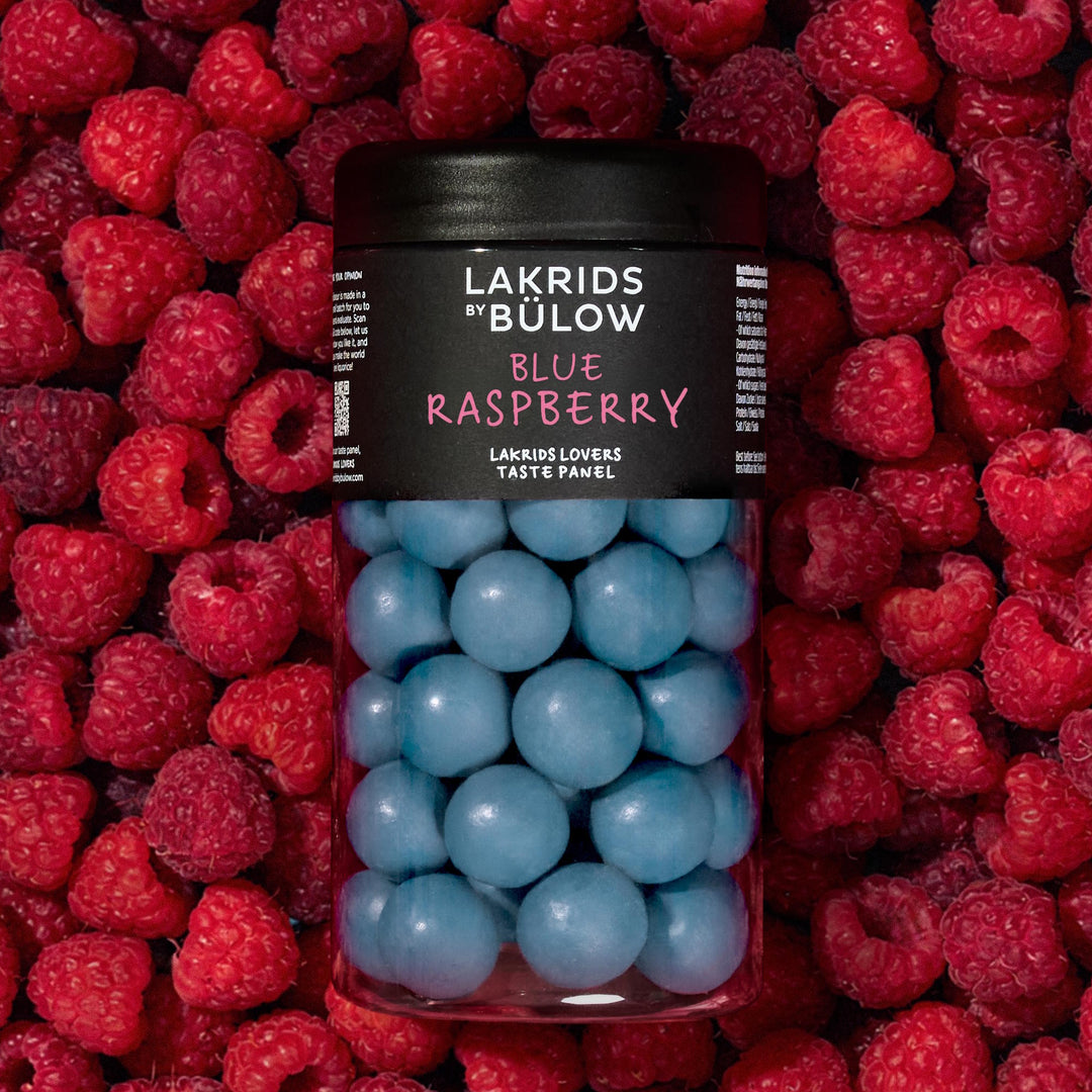 Lakrids Blue Raspberry - Red Liquorice, White Chocolate & Sweet Raspberry