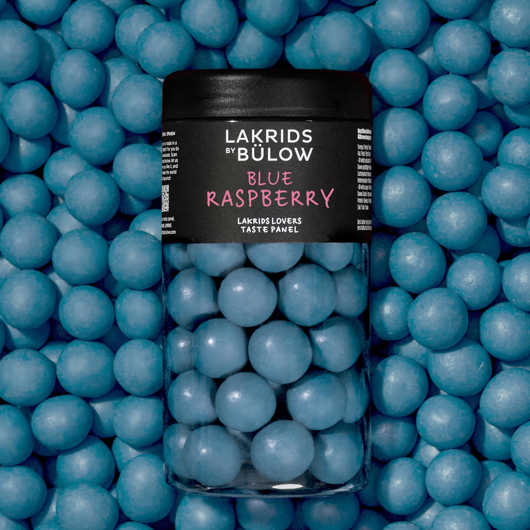 Lakrids Blue Raspberry - Red Liquorice, White Chocolate & Sweet Raspberry