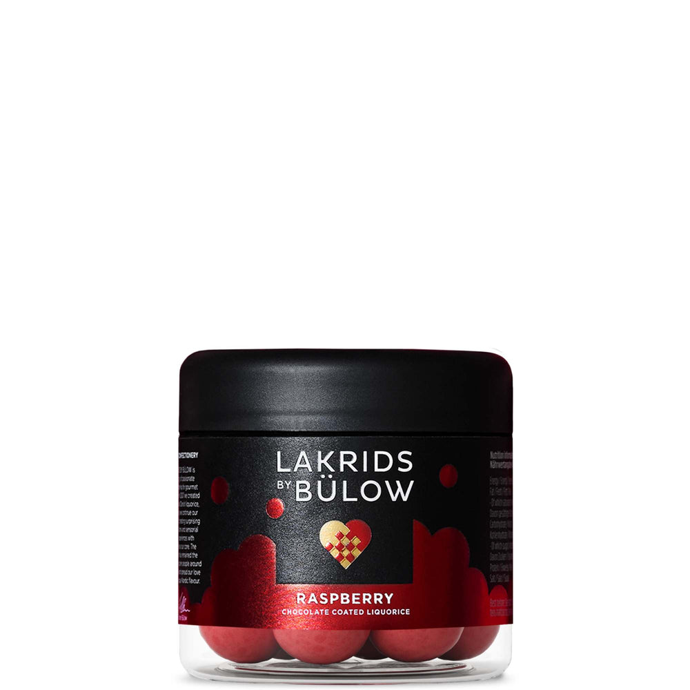 Lakrids Crispy Raspberry - Pink Raspberries & White Chocolate Coated Liquorice