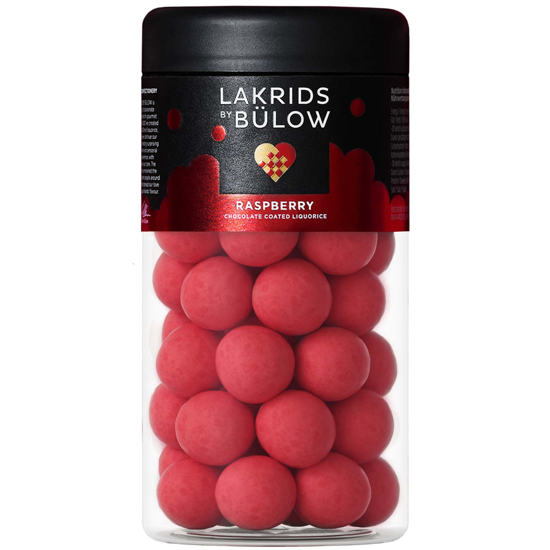 Lakrids Crispy Raspberry - Pink Raspberries & White Chocolate Coated Liquorice