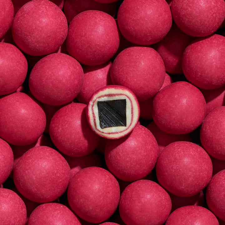Lakrids Crispy Raspberry - Pink Raspberries & White Chocolate Coated Liquorice
