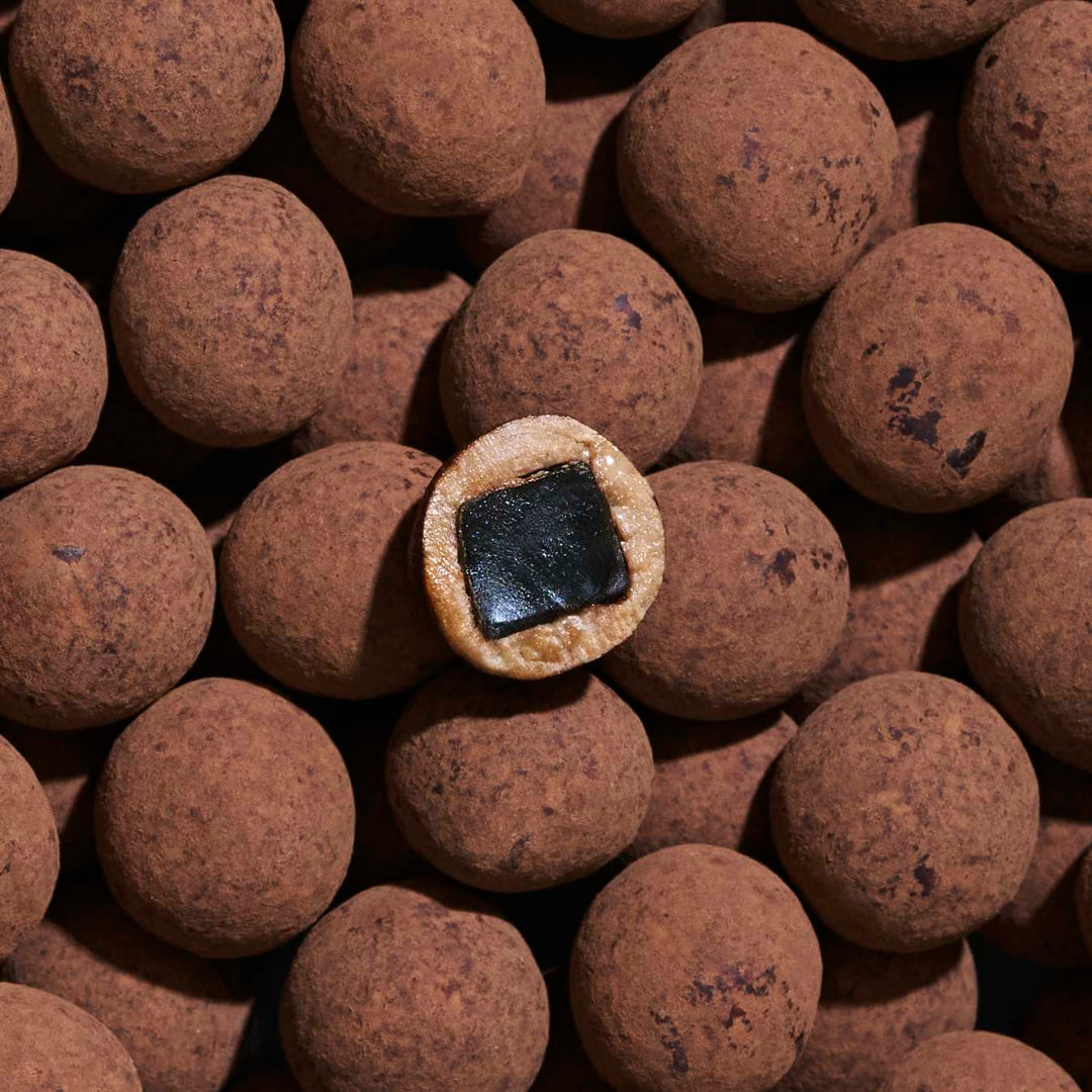 Lakrids Double Chocolate – Liquorice Coated in Dulce Chocolate & Crunchy Cocoa Nibs