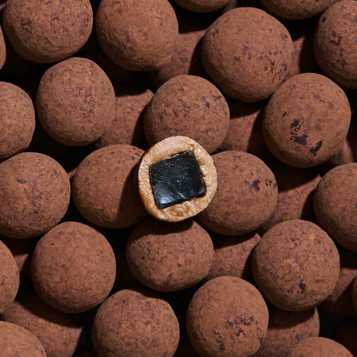 Lakrids Double Chocolate – Liquorice Coated in Dulce Chocolate & Crunchy Cocoa Nibs