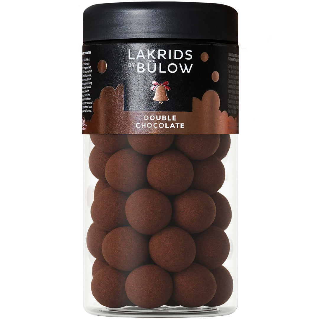 Lakrids Double Chocolate – Liquorice Coated in Dulce Chocolate & Crunchy Cocoa Nibs