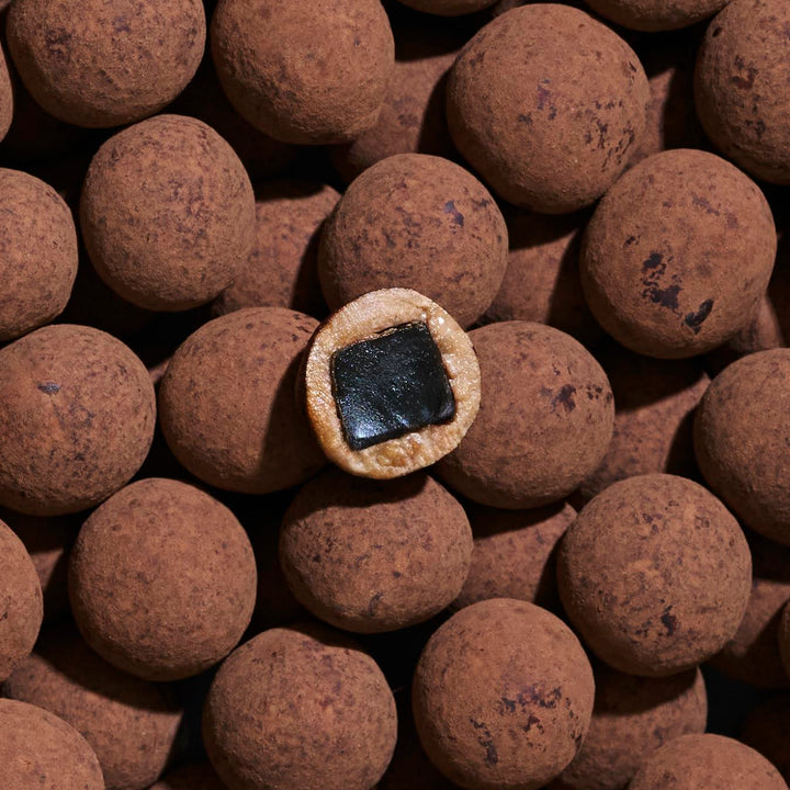 Lakrids Double Chocolate – Liquorice Coated in Dulce Chocolate & Crunchy Cocoa Nibs