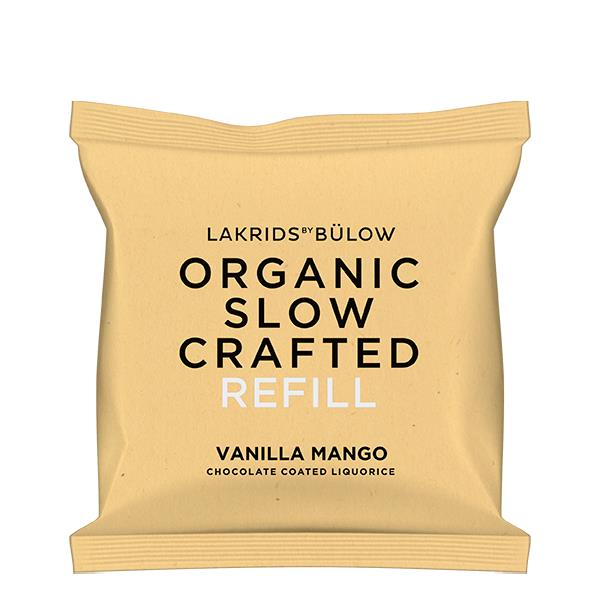 Lakrids MANGO VANILLA – Slow Cooked Liquorice Coated With White Chocolate