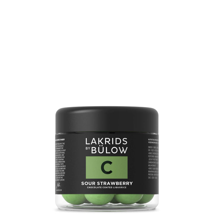 Lakrids C - Sour Strawberry - Red Liquorice, White Chocolate & A Crunchy Shell