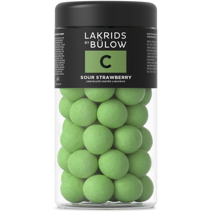 Lakrids C - Sour Strawberry - Red Liquorice, White Chocolate & A Crunchy Shell