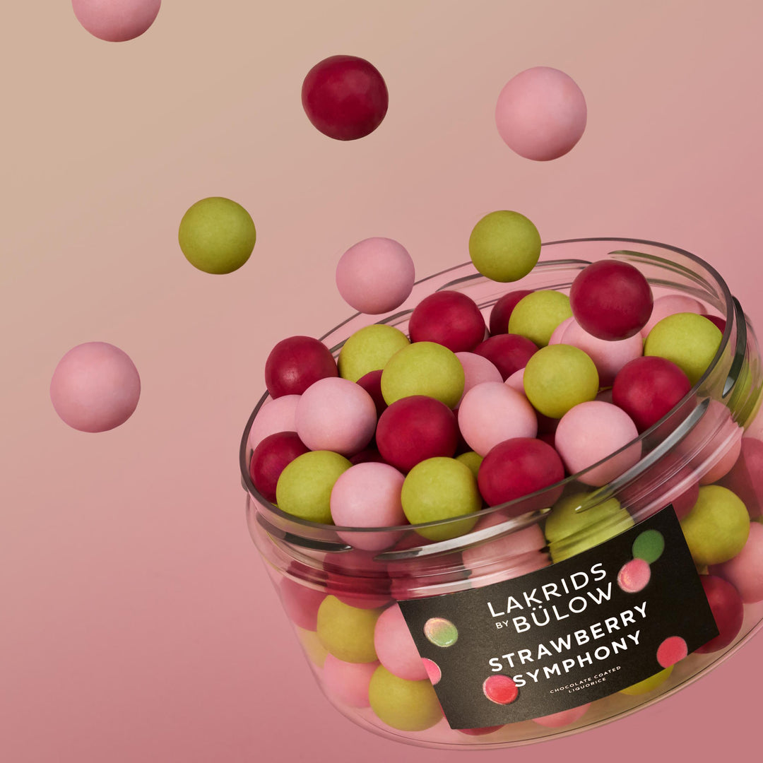 Lakrids Strawberry Symphony – Mixed Sweet Liquorice, Chocolate & Strawberry Flavours