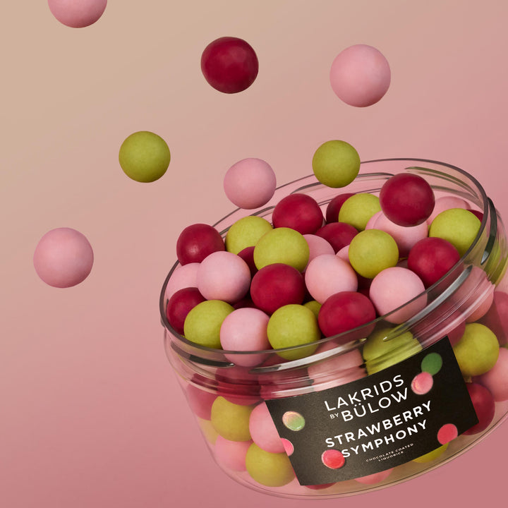 Lakrids Strawberry Symphony – Mixed Sweet Liquorice, Chocolate & Strawberry Flavours