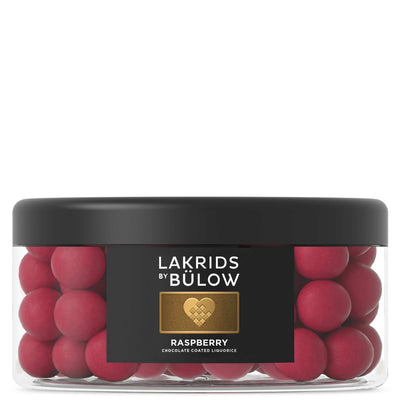 Lakrids Winter Crunchy Raspberry  - Pink Raspberries & White Chocolate Coated Liquorice-Lakrids by Bülow - - Lakrids by Bülow Winter Golden