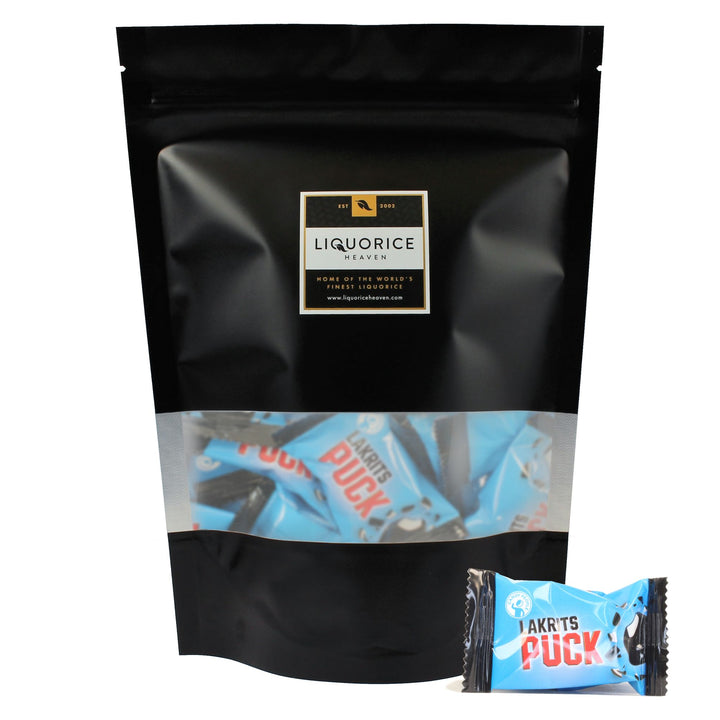 Lakritspuck Bites – Ice Cream Flavour Sweets With Chocolate & Salty Liquorice