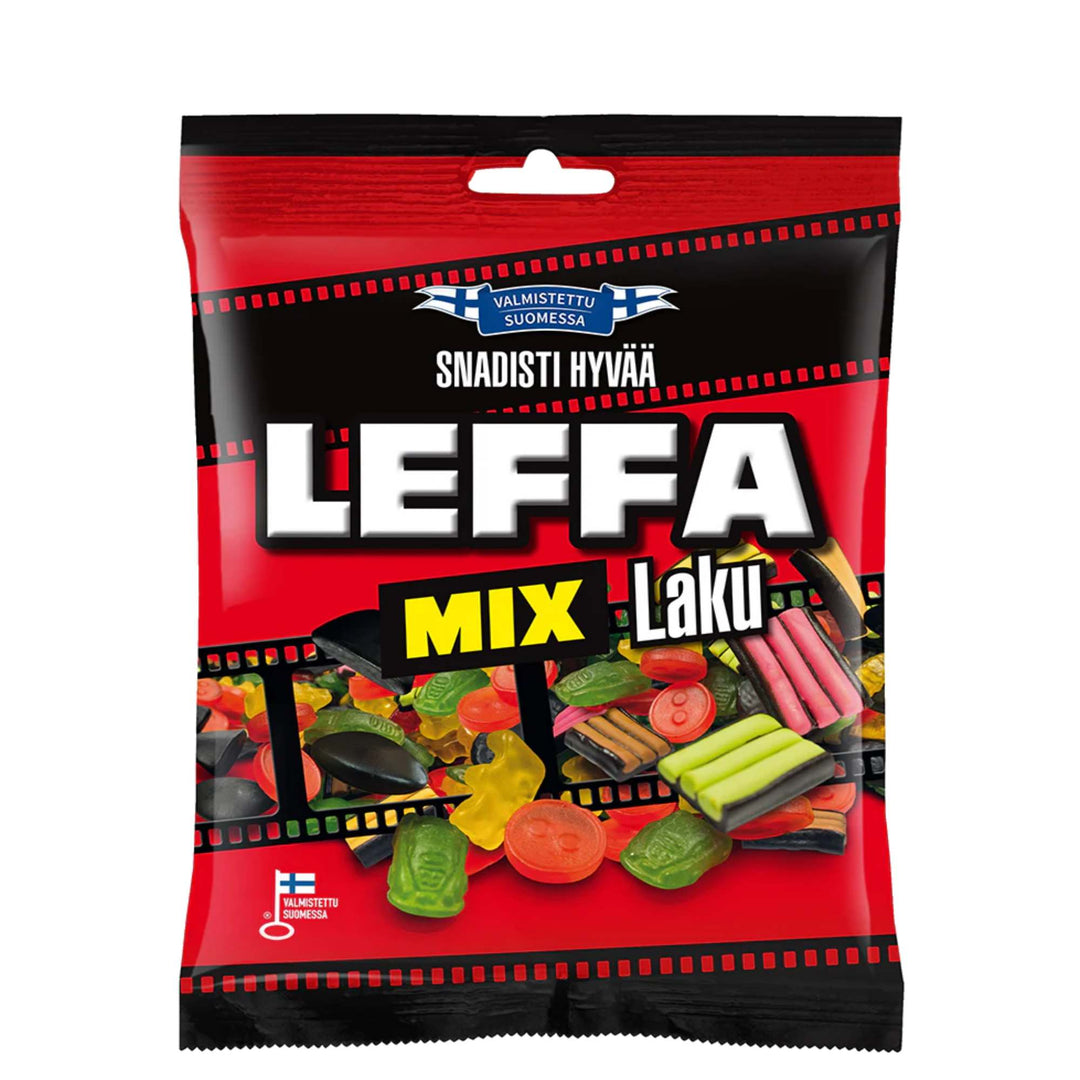 Leffamix Laku - Fruit Gum & Sweet Liquorice Mix - 100g