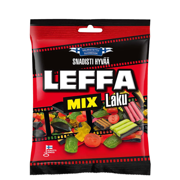 Leffamix Laku - Fruit Gum & Sweet Liquorice Mix - 100g