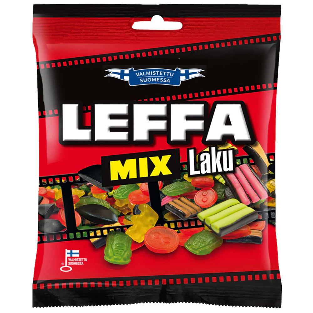 Leffamix Laku - Fruit Gum & Sweet Liquorice Mix - 275g