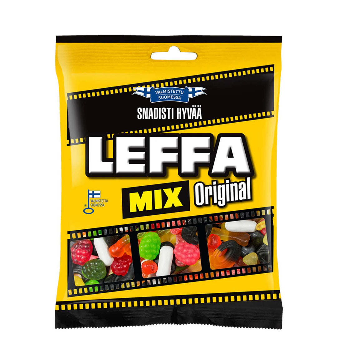 Leffamix Original - Fruit Gum & Salty-Sweet Liquorice Mix 110g