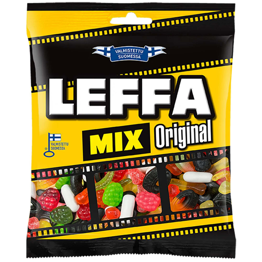 Leffamix Original - Fruit Gum & Salty-Sweet Liquorice Mix 325g