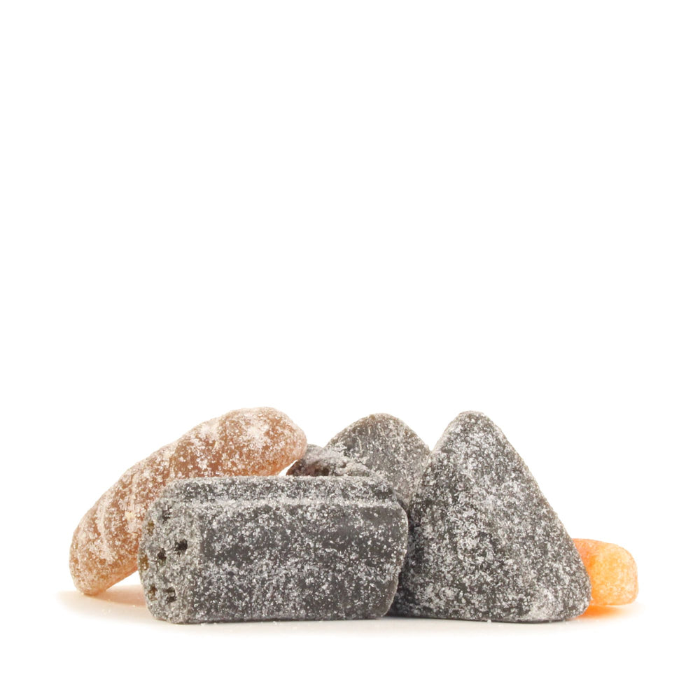 Malaco Gott & Blandat Salt - Swedish Salty Liquorice & Sour Wine Gums