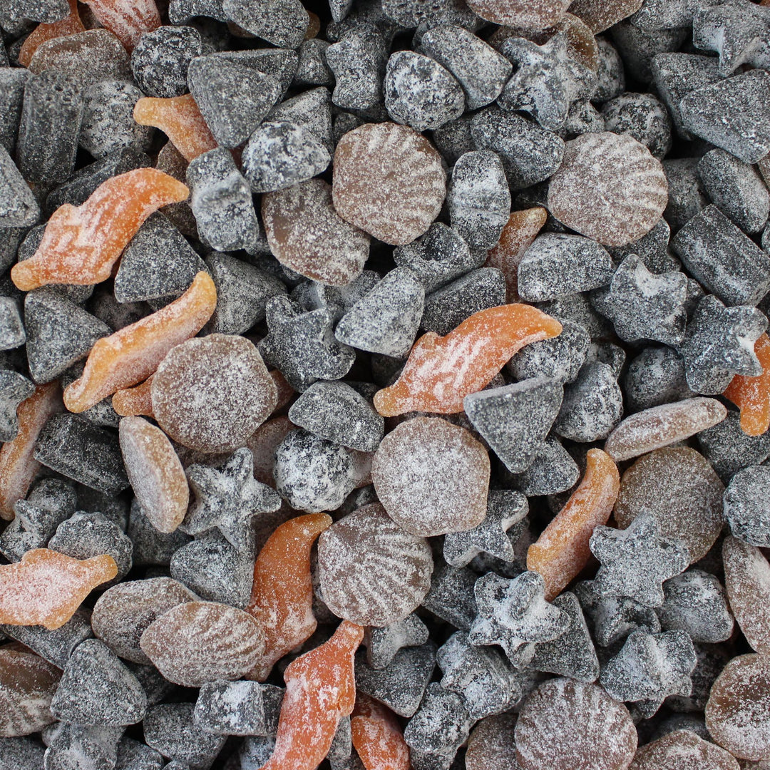 Malaco Gott & Blandat Salt - Swedish Salty Liquorice & Sour Wine Gums