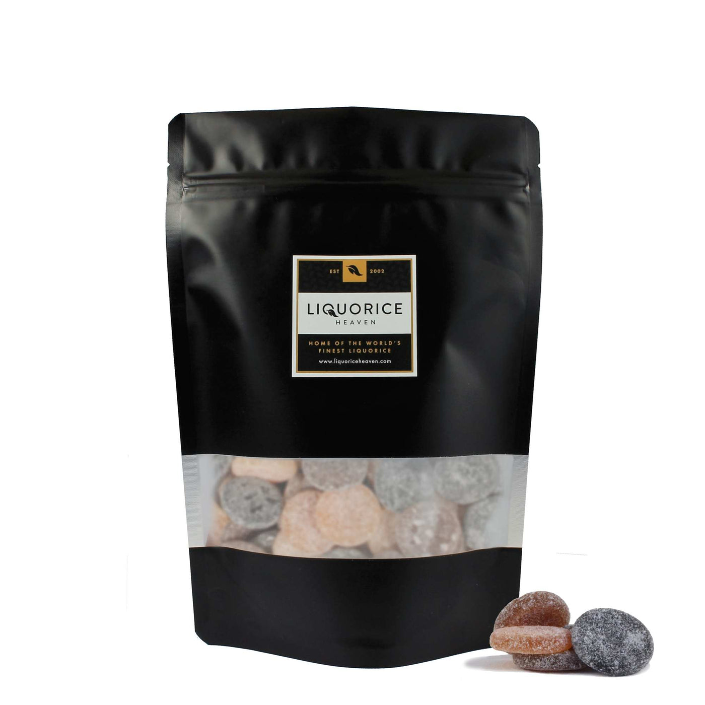 Malaco Salty Mix - Liquorice, Salmiak, Peach & Caramel Wine Gums