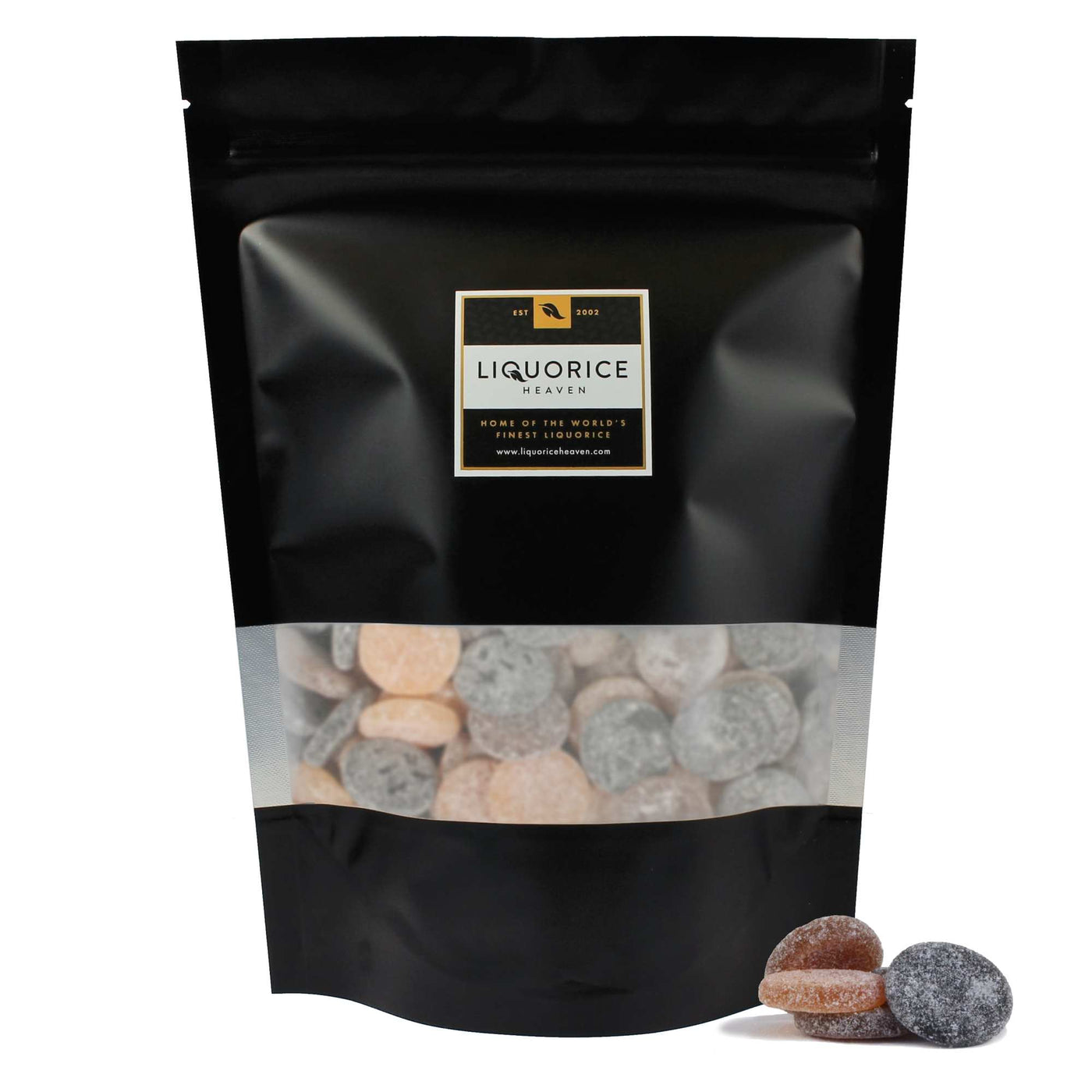 Malaco Salty Mix - Liquorice, Salmiak, Peach & Caramel Wine Gums