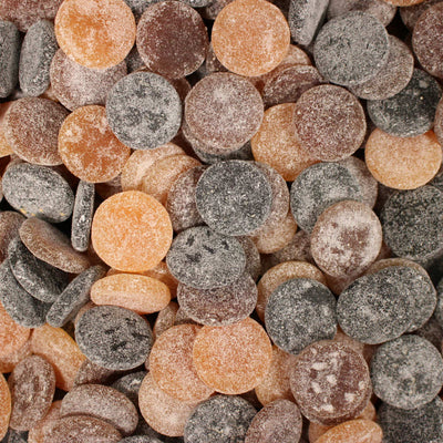 Malaco Salty Mix - Liquorice, Salmiak, Peach & Caramel Wine Gums