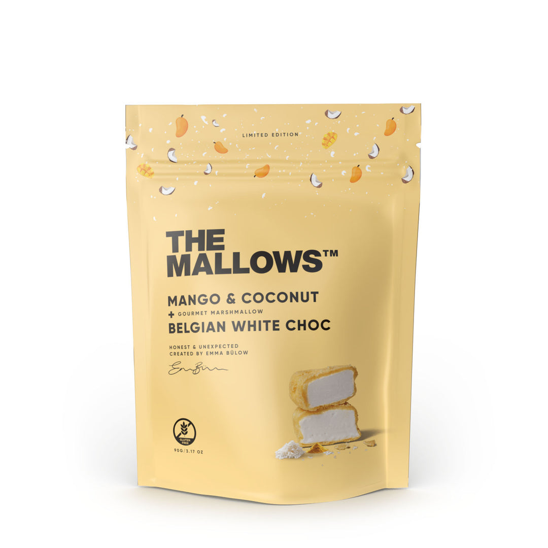 Mango & Coconut – Vanilla Marshmallows with White Chocolate (90g)