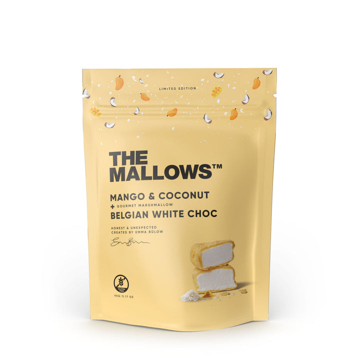 Mango & Coconut – Vanilla Marshmallows with White Chocolate (90g)