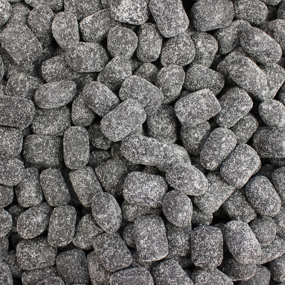 Meenk Salmiak Truffles – Sugar Coated Black Caramel Liquorice With Soft Salmiak