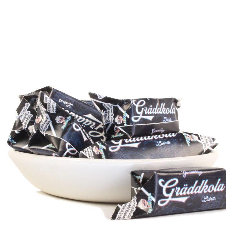 Mormor Lisas Gräddkola lakrits – Soft Cream Caramels With Liquorice