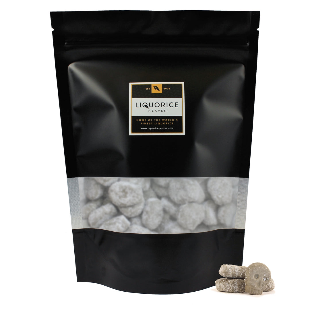 Mormor Lisas Skummis – Foam Salt Liquorice With A Salmiak Coating